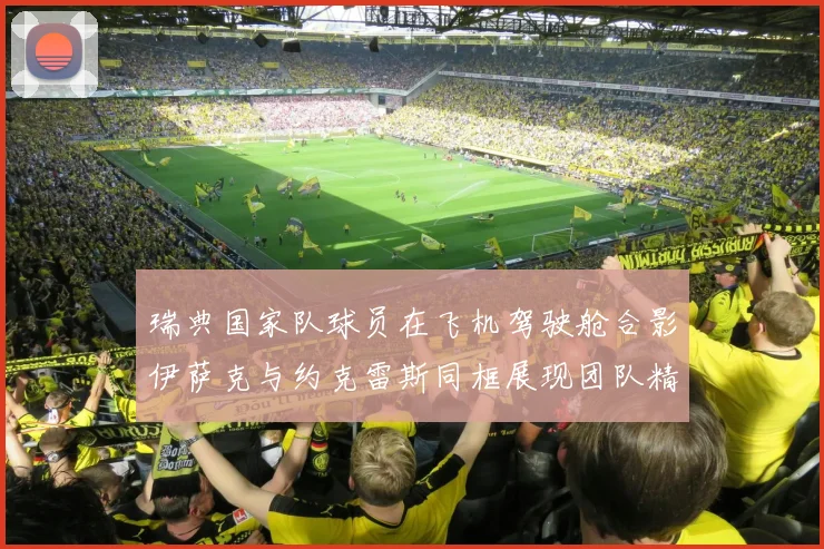 瑞典国家队球员在飞机驾驶舱合影伊萨克与约克雷斯同框展现团队精神